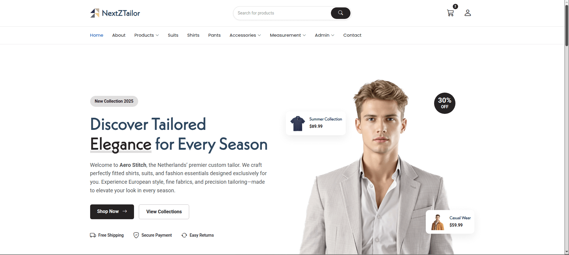 NextZTailor Measurement Guide
