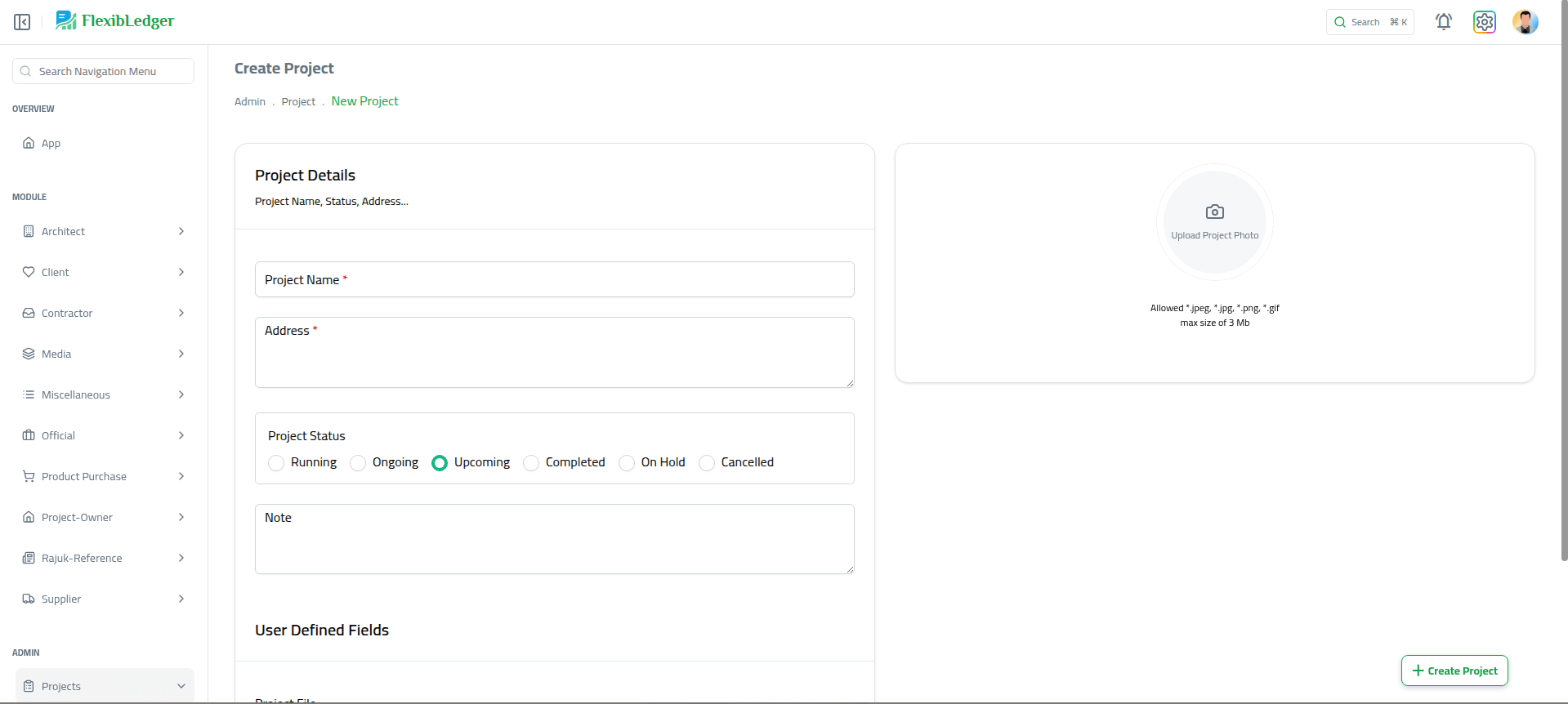 FlexibLedger Transaction Management